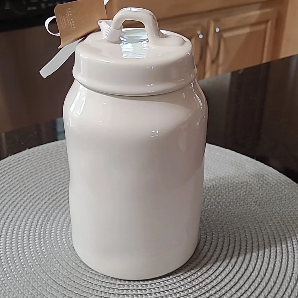 Rae Dunn Pooh Dog Treats Canister